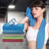 Sports Towel Physical Cooling Microfiber Instant Cool Ice Face Towels