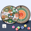 Spot Children's Sticky Ball Dart Board Cartoon Fun Plus Velvet