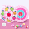 Spot Children's Sticky Ball Dart Board Cartoon Fun Plus Velvet