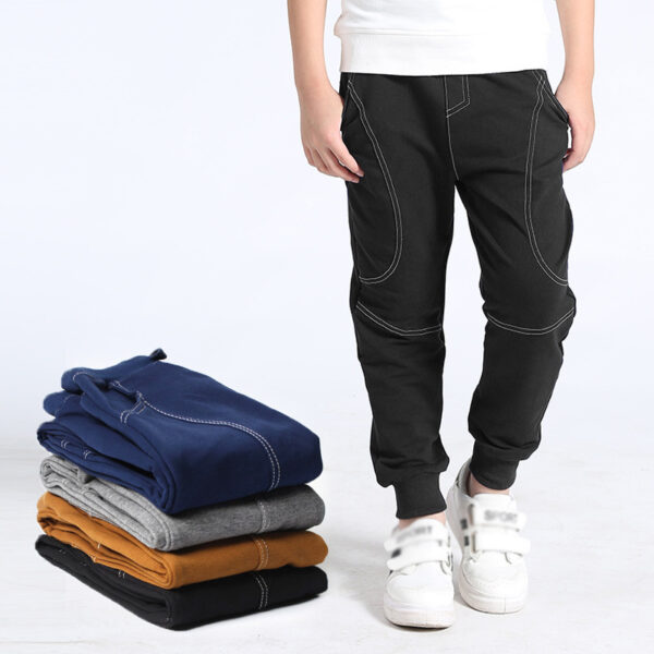 Spring and Autumn Children's Pure Cotton Casual Sports Pants Spring and Autumn Children's Pure Cotton Casual Sports Pants