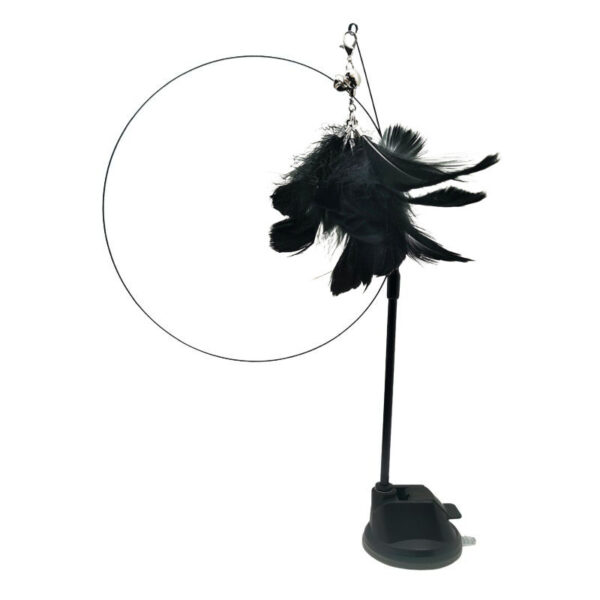 Steel Wire Feather Funny Cat Stick Long Rod Steel Wire Feather Funny Cat Stick Long Rod