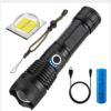 Strong Light Flashlight Rechargeable Zoom Power Display Outdoor Super Strong Light Flashlight Rechargeable Zoom Power Display Outdoor Super