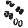 Stylish Round Dumbbell Set Stainless Steel Studs Stylish Round Dumbbell Set Stainless Steel Studs