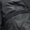 Suede Stand Collar Men's Jacket Double Zipper Pocket Clothing