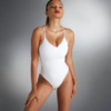 Summer Bikini Backless String Large Size Sexy Solid Color Triangle