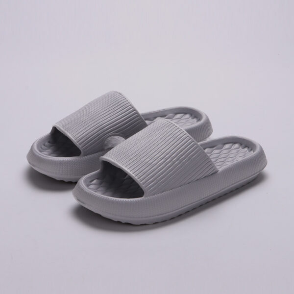 Summer EVA Slippers Solid Color Rhombus Stripe Anti-slip Women's Home Summer EVA Slippers Solid Color Rhombus Stripe Anti-slip Women's Home