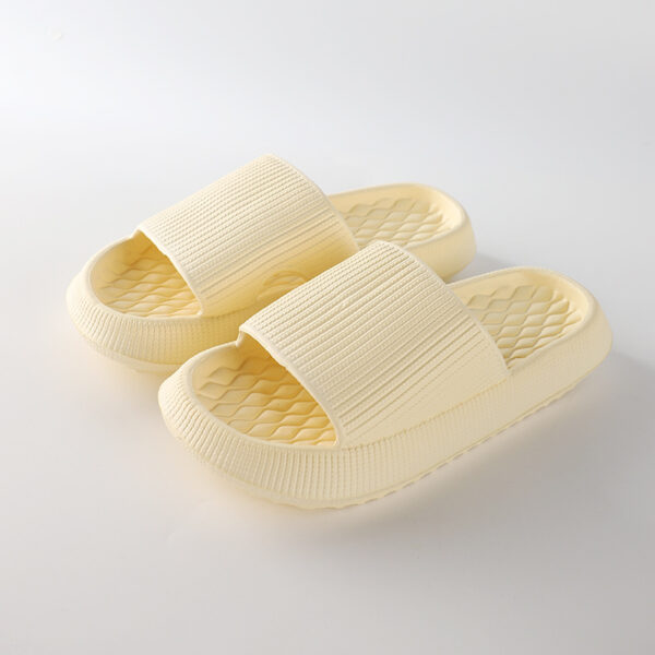 Summer EVA Slippers Solid Color Rhombus Stripe Anti-slip Women's Home Summer EVA Slippers Solid Color Rhombus Stripe Anti-slip Women's Home