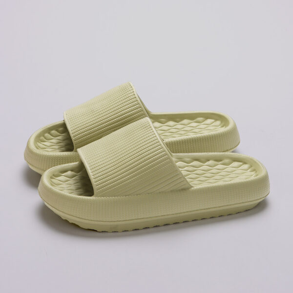 Summer EVA Slippers Solid Color Rhombus Stripe Anti-slip Women's Home Summer EVA Slippers Solid Color Rhombus Stripe Anti-slip Women's Home