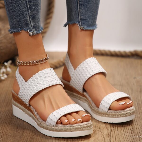 Summer Fashion Wedge Sandals for Women Peep-toe Shoes Summer Fashion Wedge Sandals for Women Peep-toe Shoes