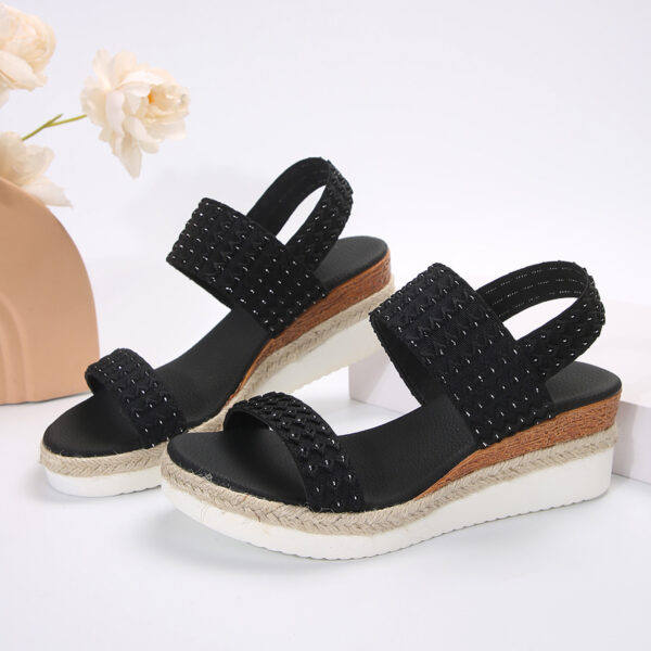 Summer Fashion Wedge Sandals for Women Peep-toe Shoes Summer Fashion Wedge Sandals for Women Peep-toe Shoes