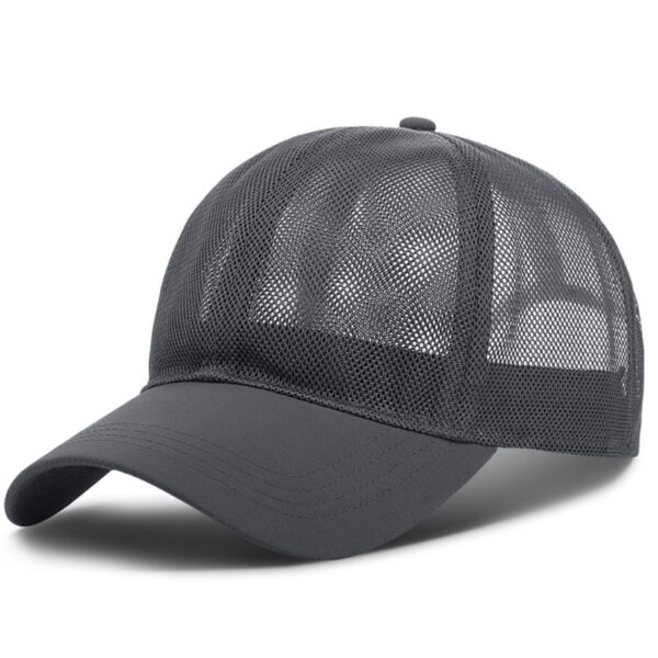 Summer Sunhat Breathable Men's and Women's Mesh Hats Outdoor Solid Summer Sunhat Breathable Men's and Women's Mesh Hats Outdoor Solid