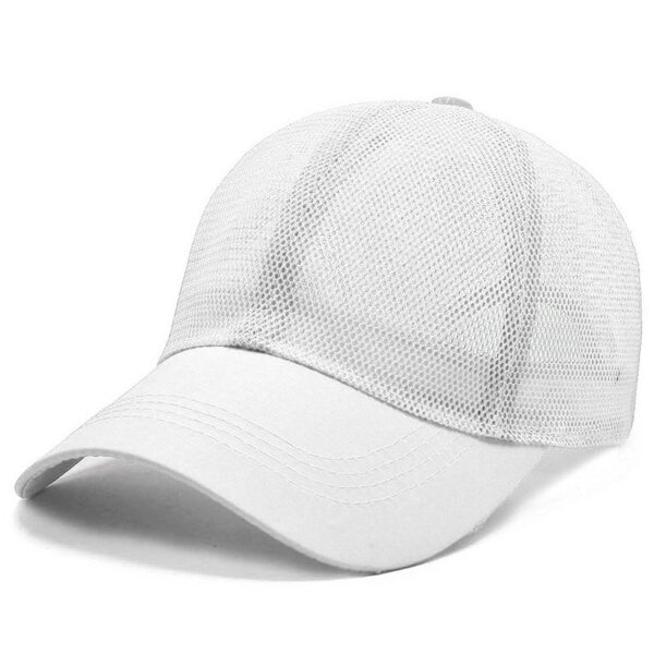 Summer Sunhat Breathable Men's and Women's Mesh Hats Outdoor Solid Summer Sunhat Breathable Men's and Women's Mesh Hats Outdoor Solid