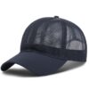 Summer Sunhat Breathable Men's and Women's Mesh Hats Outdoor Solid Summer Sunhat Breathable Men's and Women's Mesh Hats Outdoor Solid