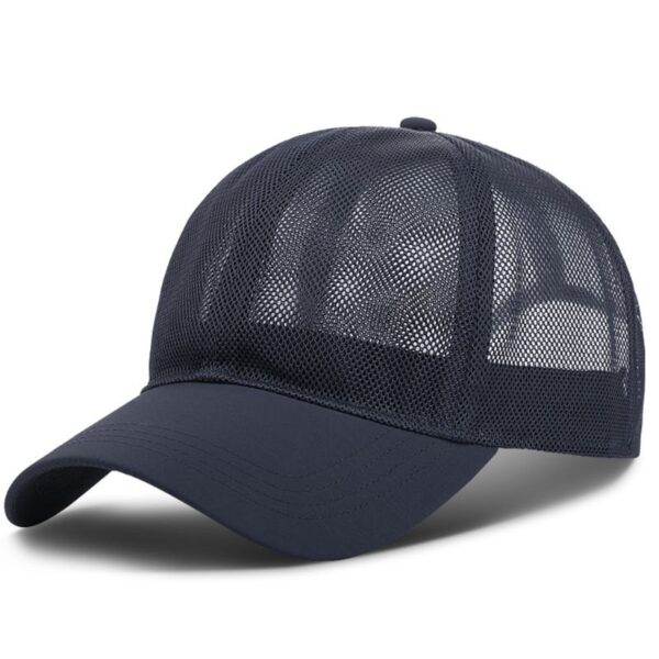 Summer Sunhat Breathable Men's and Women's Mesh Hats Outdoor Solid Summer Sunhat Breathable Men's and Women's Mesh Hats Outdoor Solid