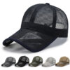 Sun Hat Men's Hat Spring and Summer Breathable Mesh Sun Hat Men's Hat Spring and Summer Breathable Mesh