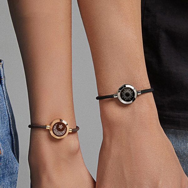 Sun-moon Smart Sensing Couple Bracelet Sun-moon Smart Sensing Couple Bracelet