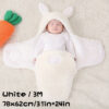 Super Soft Baby Sleeping Bag Fluffy Fleece Newborn Blanket Swaddle