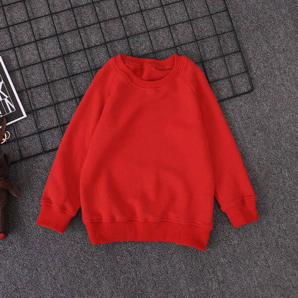 Sweater Boys Spring and Autumn Pure Cotton Children's Bottoming Shirt Sweater Boys Spring and Autumn Pure Cotton Children's Bottoming Shirt