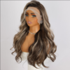 Synthetic Hair Wigs Highlight Wear Go for Black Women Glueless