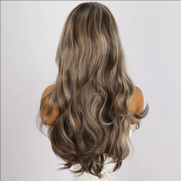 Synthetic Hair Wigs Highlight Wear Go for Black Women Glueless