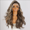 Synthetic Hair Wigs Highlight Wear Go for Black Women Glueless