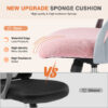 Tall Office Chair for Standing Desk with Adjustable Foot Ring Counter Tall Office Chair for Standing Desk with Adjustable Foot Ring Counter