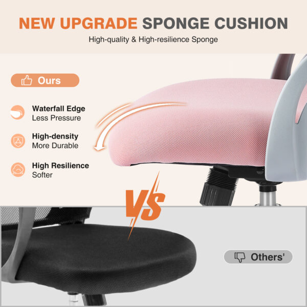 Tall Office Chair for Standing Desk with Adjustable Foot Ring Counter Tall Office Chair for Standing Desk with Adjustable Foot Ring Counter
