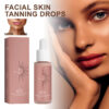 Tanning Face Serum Body Bed Outdoor Fine Line Repair Skin Dark Bronzer