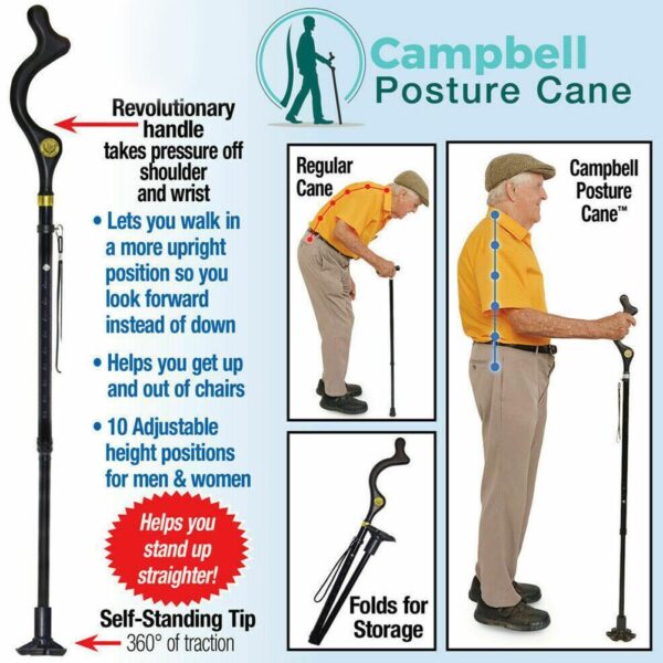 Telescopic Stick Stool Folding Handle Walking Stick Telescopic Stick Stool Folding Handle Walking Stick