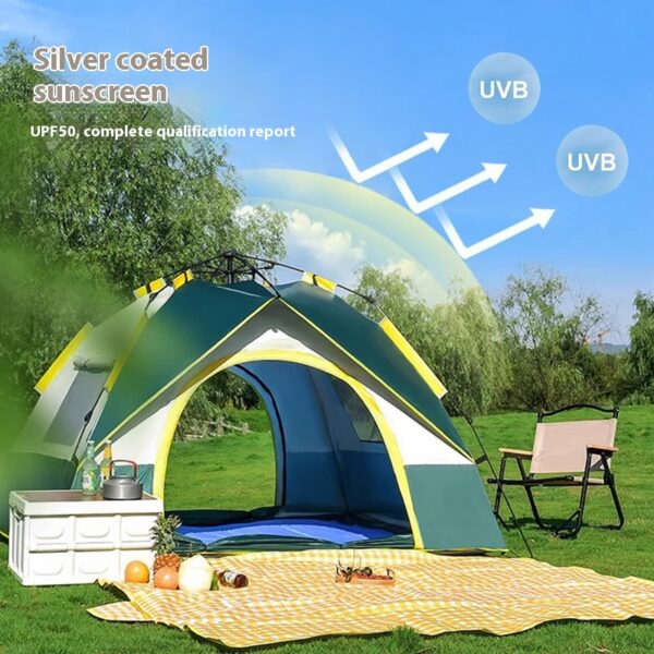 Tent Outdoor Camping 3-4 People Automatic Quickly Open Tent Outdoor Camping 3-4 People Automatic Quickly Open