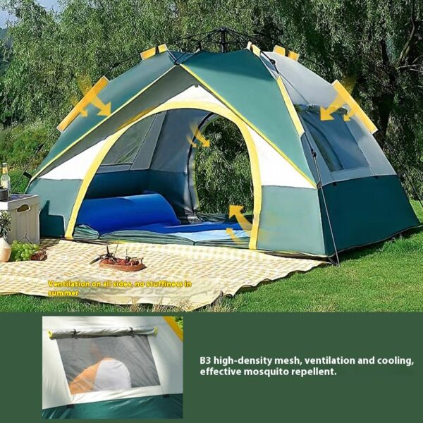 Tent Outdoor Camping 3-4 People Automatic Quickly Open Tent Outdoor Camping 3-4 People Automatic Quickly Open