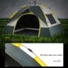 Tent Outdoor Camping 3-4 People Automatic Quickly Open Tent Outdoor Camping 3-4 People Automatic Quickly Open