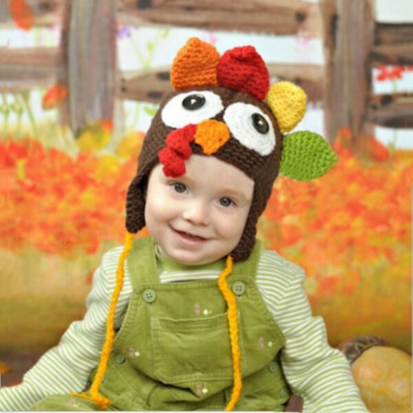 Thanksgiving Hand-woven Turkey Hat Thanksgiving Hand-woven Turkey Hat