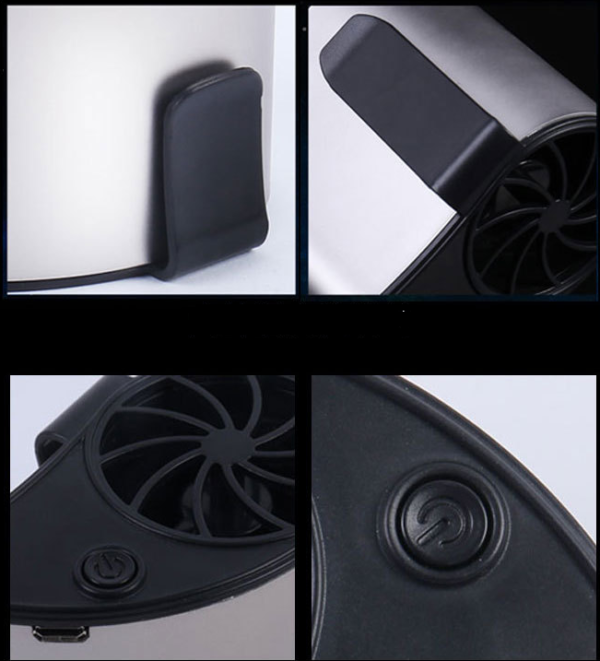 The Second Generation of Hanging Waist Fan Portable Cooling Mobile Skin