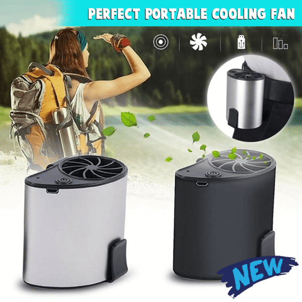 The Second Generation of Hanging Waist Fan Portable Cooling Mobile Skin