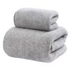 Thick Bamboo Charcoal Fiber Coral Fleece Towels Suit Thick Bamboo Charcoal Fiber Coral Fleece Towels Suit