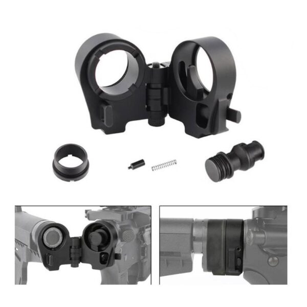 Third Generation Tactical Folding Nut Back Bracket Adapter