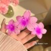 Three Flowers Plumeria Rubra Large Hair Clip Female Three Flowers Plumeria Rubra Large Hair Clip Female