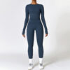 Tight-fitting Brushed Yoga Suit Quick-drying Fitness Clothes Long