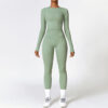 Tight-fitting Brushed Yoga Suit Quick-drying Fitness Clothes Long