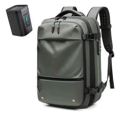Travel Backpack Men's Business Multifunction Computer Bag Vacuum
