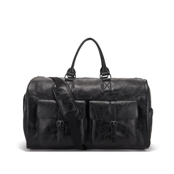 Travel Convenient Portable Garment Bag PU Leather Luggage
