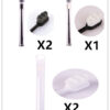 Ultra-fine Toothbrush Super Soft Bristle Deep Cleaning Brush Portable Ultra-fine Toothbrush Super Soft Bristle Deep Cleaning Brush Portable