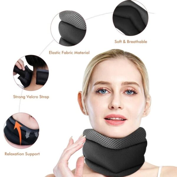 Upgraded Neck Brace Foam Cervical Collar for Pain Relief and Pressure