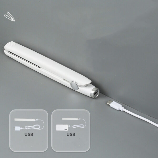 USB Interface Mini Hair Curler and Straightener Dual-use USB Interface Mini Hair Curler and Straightener Dual-use