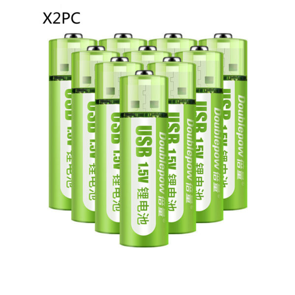 USB Rechargeable Battery No. 5 No. 7 Lithium Large Capacity 1.5v USB Rechargeable Battery No. 5 No. 7 Lithium Large Capacity 1.5v