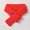USB Women Men Heating Scarf Temperature 3 Gears Adjustable Charging
