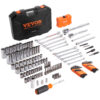 VEVOR Mechanics Tool Set and Socket Drive Deep Standard Sockets 145 Pcs VEVOR Mechanics Tool Set and Socket Drive Deep Standard Sockets 145 Pcs