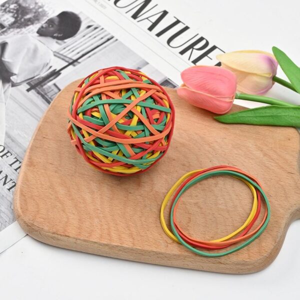 Wangxing Rubber Bands Ball 1 Pack 200g for Office Supplies