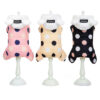 Warm Big Polka Dot Four-leg Cotton Coat Warm Big Polka Dot Four-leg Cotton Coat